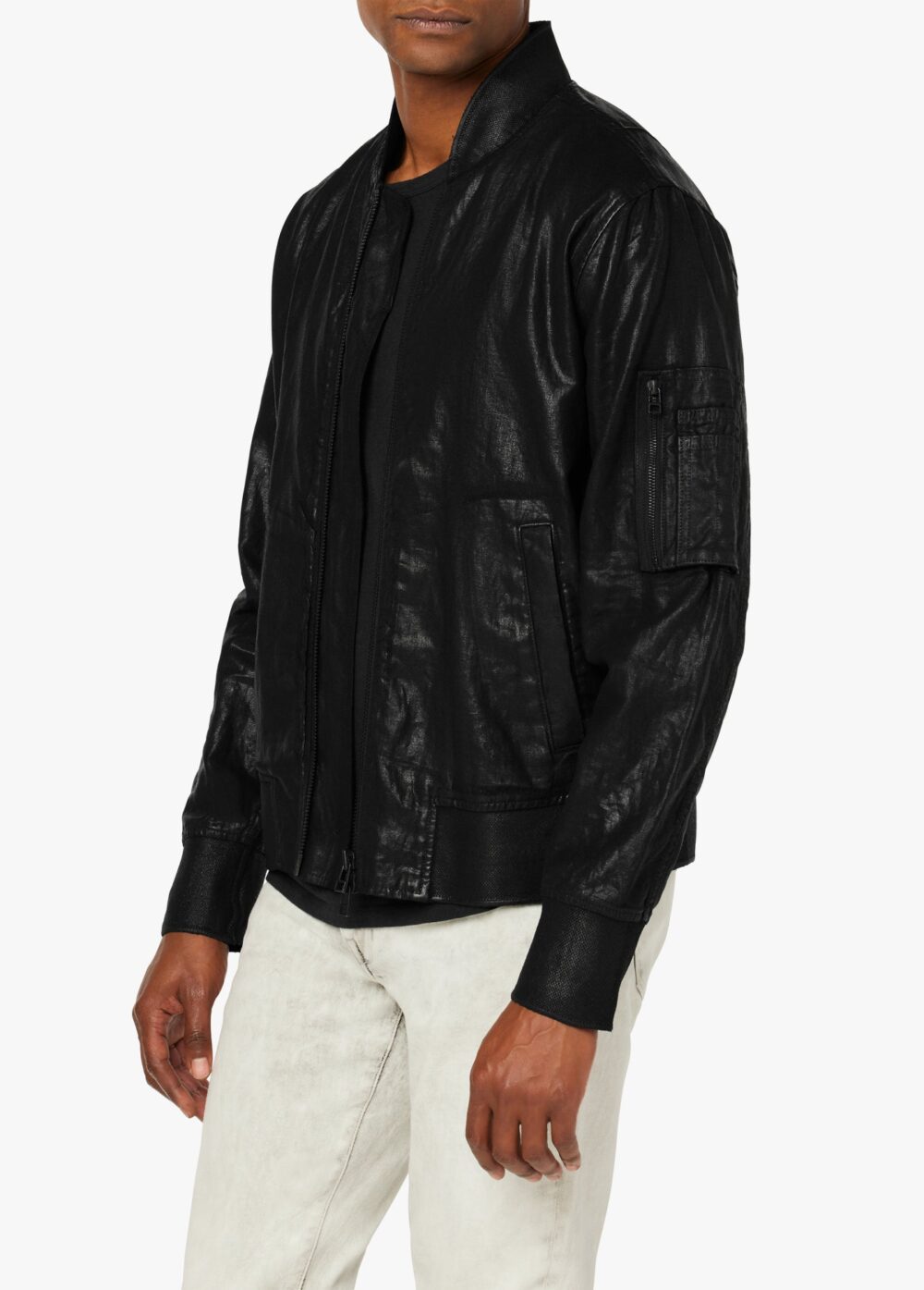 RAY LINEN BOMBER - Image 2